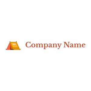 Camping tent logo on a White background - Autos & Fahrzeuge
