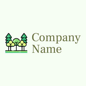 Park logo on a Honeydew background - Fiori