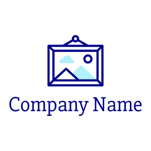 Painting logo on a White background - Muebles de casa