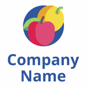 Fruit logo on a White background - Alimentos & Bebidas