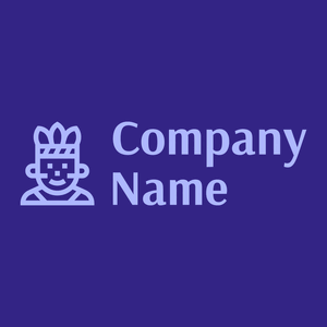 Man logo on a Windsor background - Abstrait