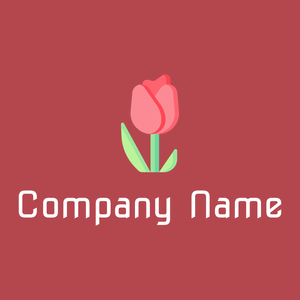 Tulip logo on a Chestnut background - Meio ambiente