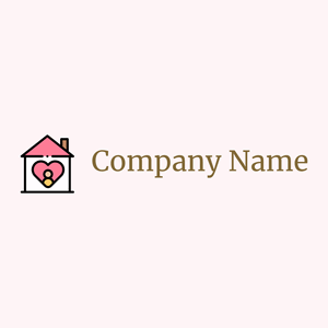 Orphanage logo on a Lavender Blush background - Kinder & Kinderbetreuung