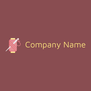 Needle logo on a Solid Pink background - Medical & Pharmaceutical