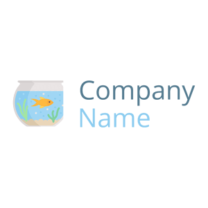 Light Sky Blue Aquarium on a White background - Juegos & Entretenimiento
