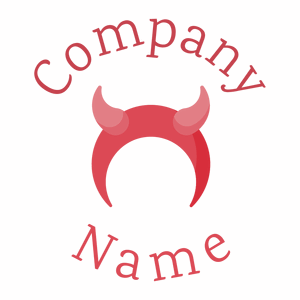 Evil logo on a White background - Religión