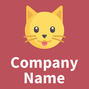 Cat on a Blush background - Animales & Animales de compañía