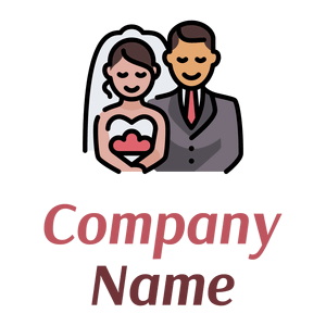 Couple logo on a White background - Mode & Schönheit