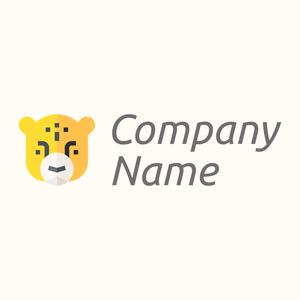 minimalist Cheetah on a Floral White background - Animais e Pets