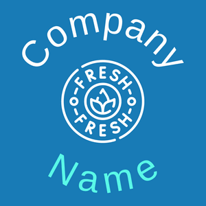 Fresh logo on a Denim background - Alimentos & Bebidas