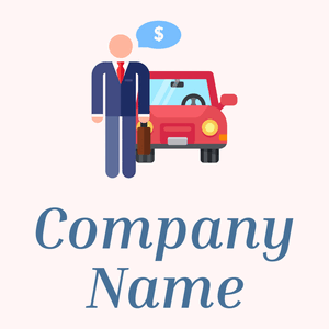 Car logo on a pale background - Automobile & Véhicule