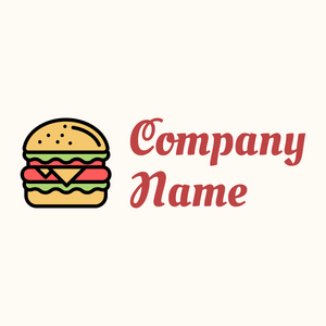 Burger on a Floral White background - Essen & Trinken