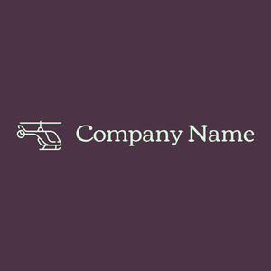 Helicopter logo on a Loulou background - Automobile & Véhicule