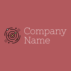 Milky way logo on a Blush background - Abstrakt