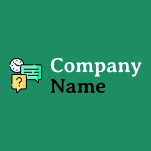 Chat logo on a Elf Green background - Entreprise & Consultant