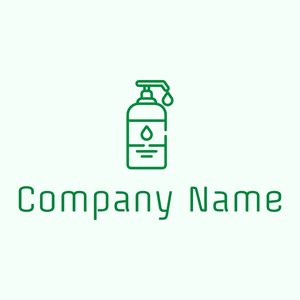 Lotion logo on a Mint Cream background - Mode & Schönheit