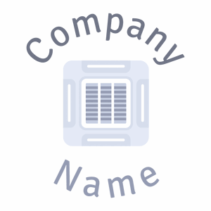 Hawkes Blue Air conditioner on a White background - Móveis