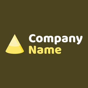 Cone on a Bronze Olive background - Sommario