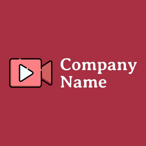 Video player logo on a Milano Red background - Empresa & Consultantes