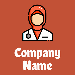 Doctor logo on a Grenadier background - Moda & Beleza