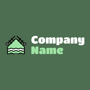 Knitting logo on a Killarney background - Entretenimento & Artes