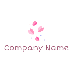 Pink Petals logo on a White background - Bloemist