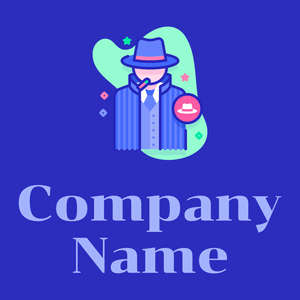 Mafia logo on a Cerulean Blue background - Unterhaltung & Kunst