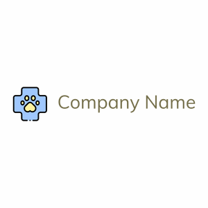 Veterinarian logo on a White background - Animaux & Animaux de compagnie