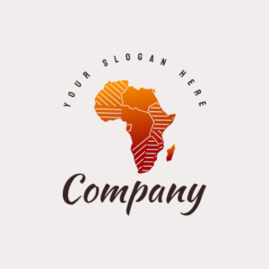 africa continent warm logo - Viaggi & Alberghi