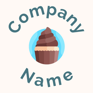 Baby Blue Cupcake on a Seashell background - Sommario