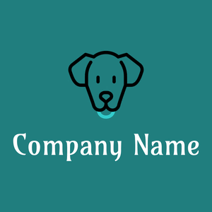 Labrador logo on a Allports background - Animais e Pets