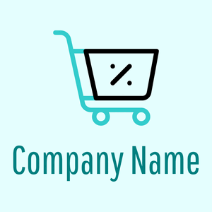 Black Sale on a Light Cyan background - Venta al detalle