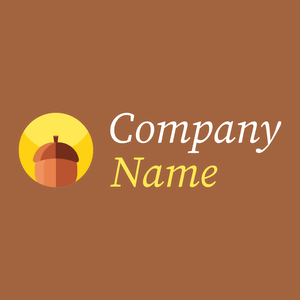 Hazelnut logo on a Desert background - Comida & Bebida