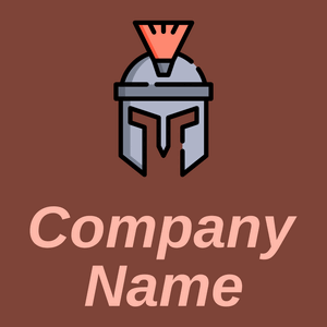 Roman helmet logo on a Red Robin background - Arte & Intrattenimento