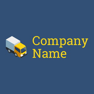 Box truck logo on a Matisse background - Automobile & Véhicule