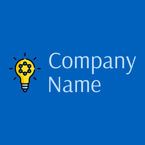 Idea logo on a Navy Blue background - Technologie