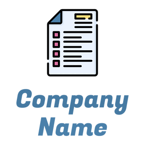 Exam logo on a white background - Educación