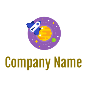 Space exploration logo on a White background - Viajes & Hoteles