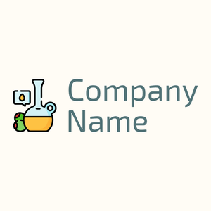 Mediterranean diet logo on a Floral White background - Landwirtschaft