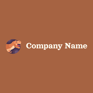 Tyrannosaurus rex logo on a Tuscany background - Categorieën