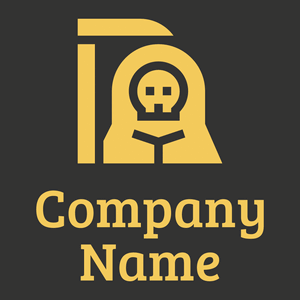 Grim reaper logo on a Zeus background - Abstracto