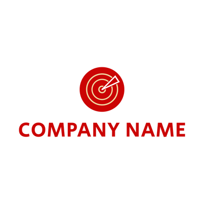 Logo objetivo minimalista - Comunicaciones Logotipo