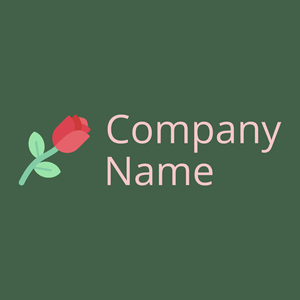 Rose logo on a Plantation background - Computer