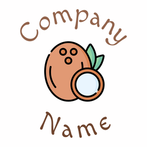 Coconut on a White background - Essen & Trinken