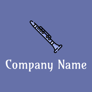 Clarinet on a Chetwode Blue background - Arte & Entretenimiento