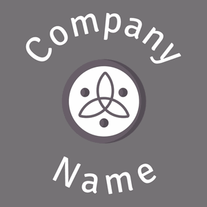 Celtic symbol logo on a grey background - Religiosidade