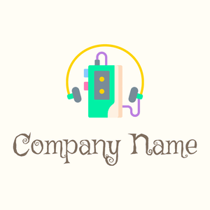 Medium Spring Green Music player on a Floral White background - Computadora