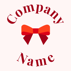 Bow logo on a Snow background - Moda & Belleza