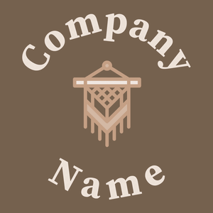 Macrame logo on a Soya Bean background - Arte & Intrattenimento