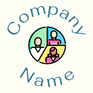 Segment logo on a Ivory background - Negócios & Consultoria